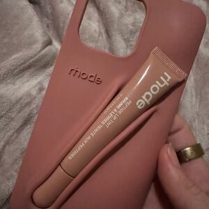 RHODE Blush Phone Case with Lip Holder